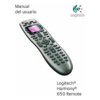 Control Remoto Logitech Harmony 650 segunda mano   México 
