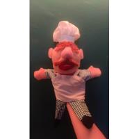 Usado, Nuevo Titere Marioneta Mano Cheff Cocinero Persona Señor  segunda mano   México 