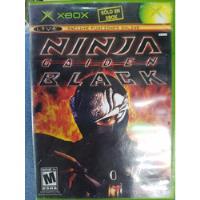 Ninja Gaiden Black Con Manual Para Xbox Clasico , usado segunda mano   México 