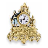 Hermoso Antiguo Reloj Bronce Francés Año 1878 L Marti Et Cie segunda mano   México 