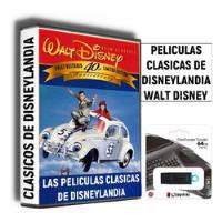 Peliculas Clasicas De Disneylandia Walt Disney En Usb, usado segunda mano   México 
