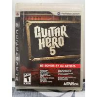 Guitar Hero 5 (seminuevo) - Play Station 3 segunda mano   México 
