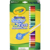 Marcadores Crayola Super Tips Washables Markers 50 Piezas  segunda mano   México 