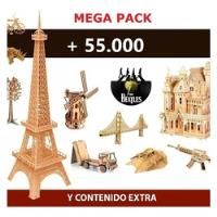 Megapack + 55.000 Vectores Router Cnc Mdf Corte Laser Madera segunda mano   México 