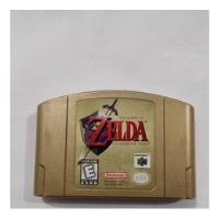 The Legend Of Zelda Ocarine Of Time De Nintebdo 64 Dorado segunda mano   México 