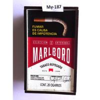Caja Exterior De Colección Marlboro P/cajetilla  Cigarros segunda mano   México 