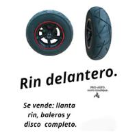 Usado, Llanta Delantera Con Rin Ws150 Italika Medida 120-90-10 segunda mano   México 