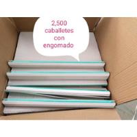 Caja De Caballete Con 2500 Pza Italiano Con Engomado , usado segunda mano   México 