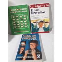 Paq 3 Libros Niños Tdah Hijos Con Carácter Eric Taylor segunda mano   México 