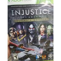Injustice Gods Among Us Ultimate Edition Xbox 360 Físico Ori segunda mano   México 