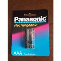 Baterías Recargable Panasonic Aaa , usado segunda mano   México 