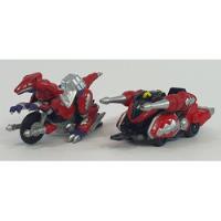 Usado, Red Raptor Rider & Raptor Chariot Power Rangers Dino Thunder segunda mano   México 