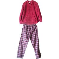 $ Pijama Mujer Vintage Sudadera Peluche Y Pantalón Franela., usado segunda mano   México 