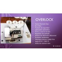 Maquina Overlock  Industrial segunda mano   México 