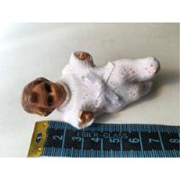 Niño Dios 8cm Miniatura Con Mameluco De Bebe, usado segunda mano   México 