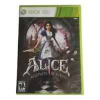 Alice Madness Returns Xbox 360 segunda mano   México 