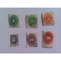 Estampillas Postales De Mexico Numerales Antiguos, usado segunda mano   México 