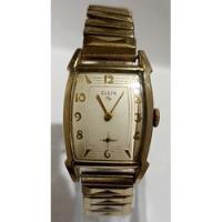 Antíguo Reloj Elgin '40s Hombre Art Deco 17 Joyas No Cartier, usado segunda mano   México 