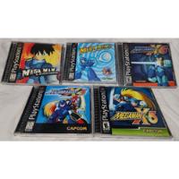 Ps One Megaman Colección Originales 8 X4 X5 X6 Legends Negra segunda mano   México 