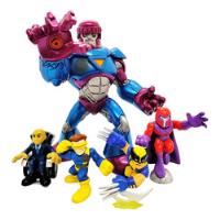 Marvel Super Hero Squad X-men Cyclops Sentinel Magneto Xavie segunda mano   México 