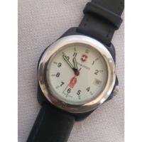 Reloj Caballero  Victorinox Fechador A Las 3 Extencible Piel, usado segunda mano   México 