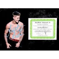 Justin Bieber Autógrafo En Foto De 5x7 segunda mano   México 