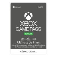 Tarjeta Xbox Game Pass Ultimate Microsoft Digital 1 Mes segunda mano   México 