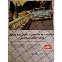 Afiche Retro  Autos Chevrolet Belair Coupe 1957-1044 segunda mano   México 