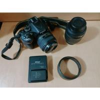 Camara Nikon D5200, Lente 18-55, Mochila Y Af-s Nikkor 50mm  segunda mano   México 