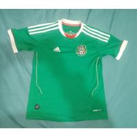 Jersey Selección Mexicana Para Niño 2011 Original T-s  segunda mano   México 
