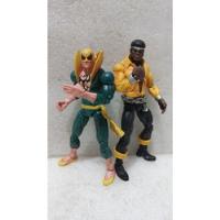 Iron Fist Y Luke Cage Marvel Legends Toy Biz Envío Grat Mr34 segunda mano   México 