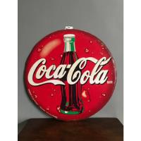 Anuncio Antiguo Refresco Coca-cola En Lamina Principios 90s, usado segunda mano   México 