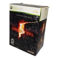Resident Evil 5 Collectors Edition Xbox 360 Figura Steelbook segunda mano   México 