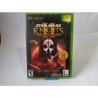 Star Wars Knights Of The Old Republic 2 The Sith Lords Xbox  segunda mano   México 