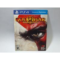 God Of War Iii 3 Remastered Ps4 Playstation 4 Caja De Cartón segunda mano   México 