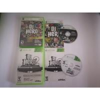 Combo Dj Hero + Dj Hero 2 Xbox 360 - No Incluye Tornamesa segunda mano   México 