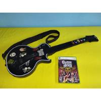 Guitarra Inalambrica Xbox 360 Con Juego Aerosmith Y Correa  segunda mano   México 