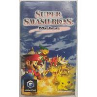 Super Smash Bros Melee Solo Manual Original Gamecube segunda mano   México 