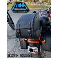 Alforja Maleta Trasera Moto Chopper Maleta Viaje Universal  segunda mano   México 
