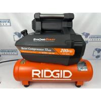 Compresor Ridgid 4.5 Gal. Portable Electric Quiet Of45200ss segunda mano   México 