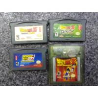 Juegos Dragon Ball Z Gameboy Advance Y Color 4 Piezas , usado segunda mano   México 