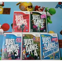 Just Dance Lote De 5 Juegos Para Nintendo Wii  segunda mano   México 