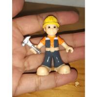 Mini Figura Bob El Constructor Bob The Builder 4.5 Cm segunda mano   México 