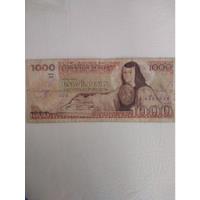 Billete Antiguo De 1000 Pesos Mexicanos 1985 Serie 6490534 segunda mano   México 