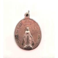 Medalla Antigua Virgen Maria Religiosa segunda mano   México 