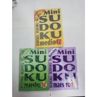 Paq 3 Libros Mini Sudoku Edigrama segunda mano   México 