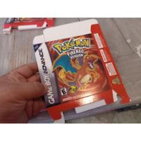Pokemon Rojo Fuego Fire Red Re-pro Solo  Caja Custom segunda mano   México 
