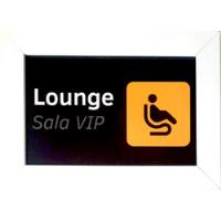 Señaletica Aeropuerto Lounge Vip. Cuadro Decorativo  segunda mano   México 