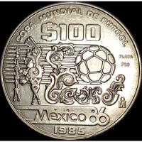 Moneda Copa Mundial De Futbol México 86 #1 segunda mano   México 