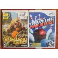Video Juego Cabelas Dangerous Hunts 2009 Nintendo Wii Regalo segunda mano   México 